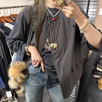 【思含】秋季新款简约时尚马甲