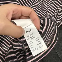 【刘噗噗】Lothedice@one芯片 条纹大板卫衣51103