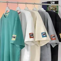 mnmf【001-075】男女同款创意印花短袖T恤夏季宽松休闲白搭#CY2200