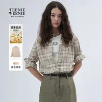 【赵老板专属】TeenieWeenie小熊衬衫亚麻混纺25知识分子风上衣0002