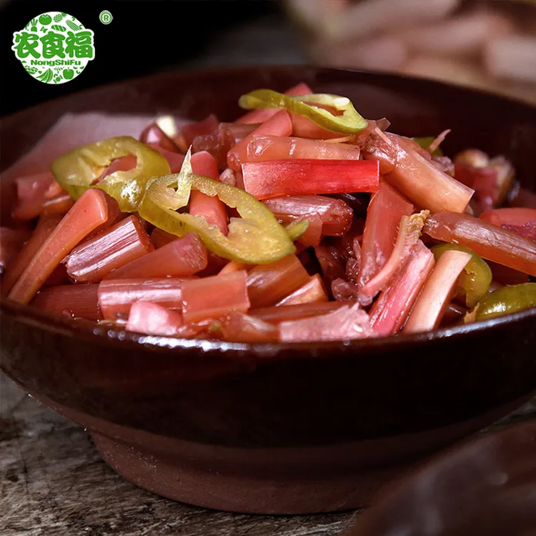 老坛腌酸辣萝卜杆茭头八宝泡菜丝传统手工腌制下饭菜脆爽新鲜开胃
