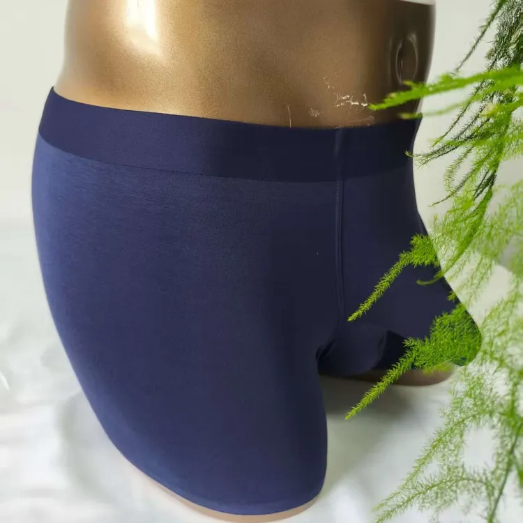 威尔美莫代尔面料舒适透气时尚男士莫代尔平角内裤