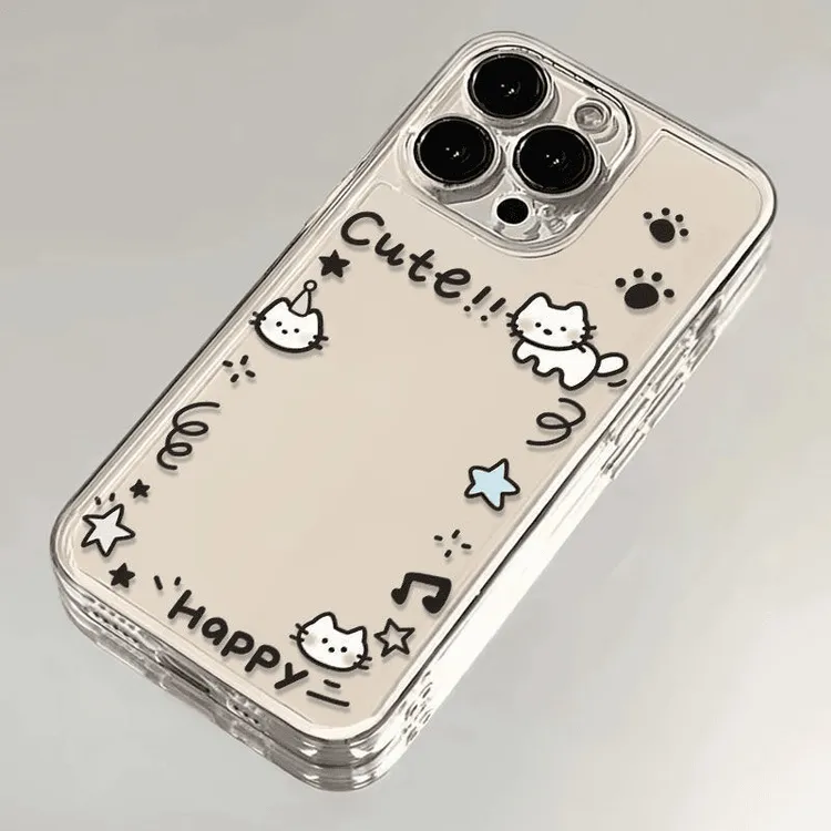 猫猫相框适用苹果16PROMAX手机壳iPhone15新款苹果14/13/12通用女