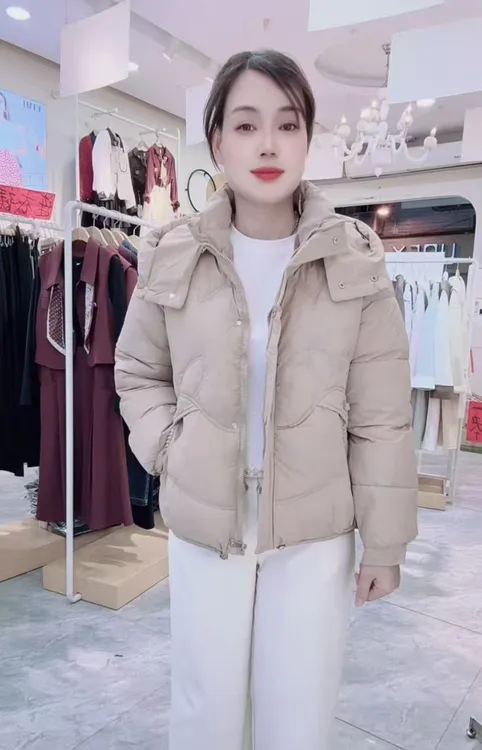 【帽可卸】2025新款休闲时尚宽松短款棉袄保暖厚实百搭潮