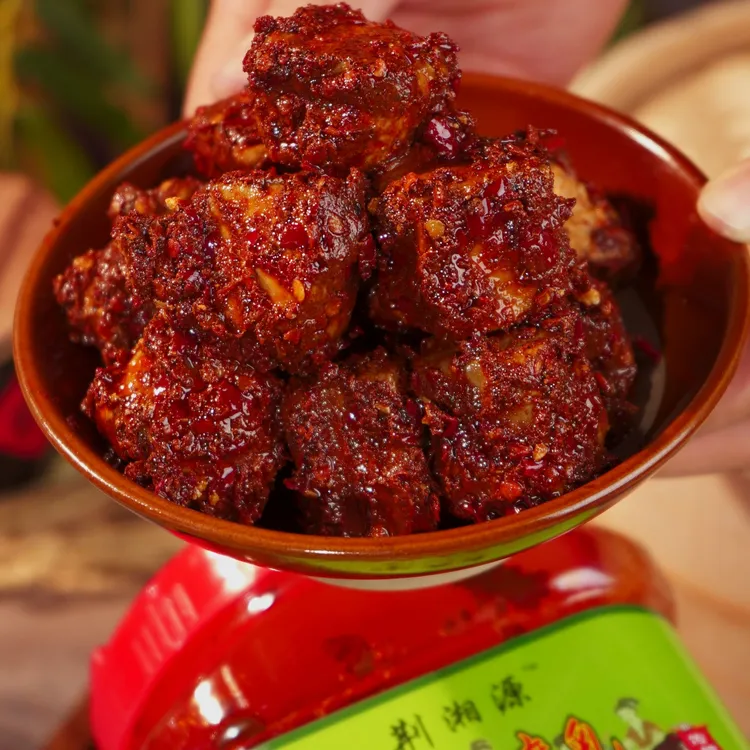 （现拌等15天后再吃）手工霉豆腐麻辣优选香辣豆腐乳农家风味1000g