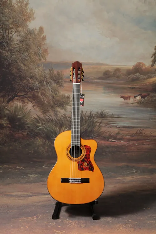 朱丽叶吉他跨界吉他R950电箱吉他古典尼龙弦吉他