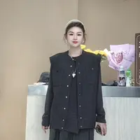无袖纯色马甲女款气质通勤时尚百搭