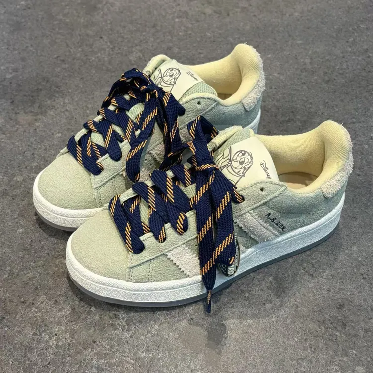 adidas/阿迪达斯三叶草中性CAMPUS疯狂动物城联名面包板鞋HQ9491