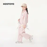 皇室童缘户外春秋季印花套装休闲尚时甜美女童套装17780580003
