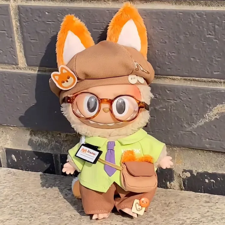 （仅售娃衣）尼克小狐周刊拉布布一代二代三代胶糖公仔换装娃衣配件