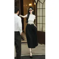 MN-"莱赛尔羊毛T"春季女装圆领内搭上衣 SZ1764