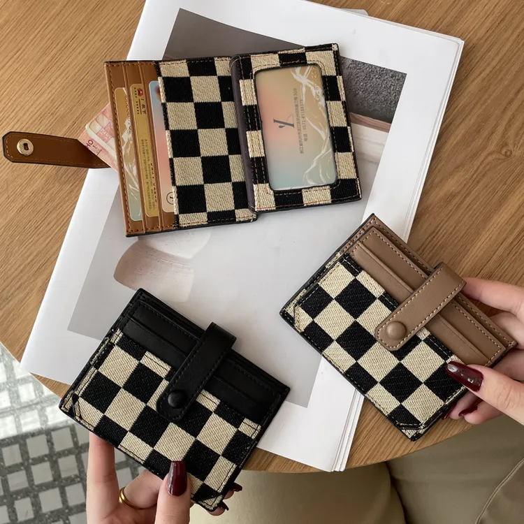 卡包女薄款小巧精致高档2025新款卡夹卡片包防消磁网红装卡的高端