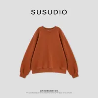 SUSUDIO 镇店之宝2.0 480g高克重基础净版挺阔纯色早秋卫衣 B2025