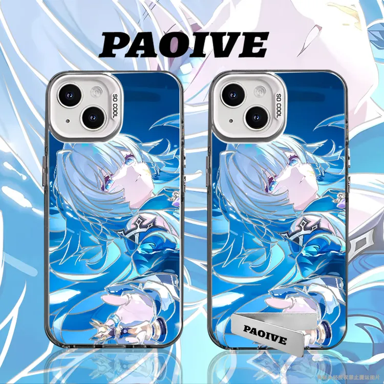 刻律德菈适用苹果华为vivoiPhone小米三星防摔彩银手机壳