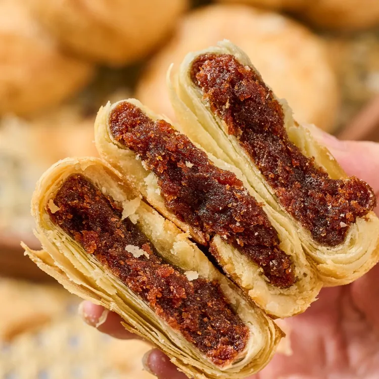 【山楂】正宗黄庄手工糕点酥皮中秋月饼特产家里追剧下午
