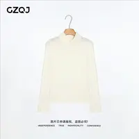 老琴私服【轻暖随行】绵羊毛时尚翻领长袖针织衫女秋冬款   66107