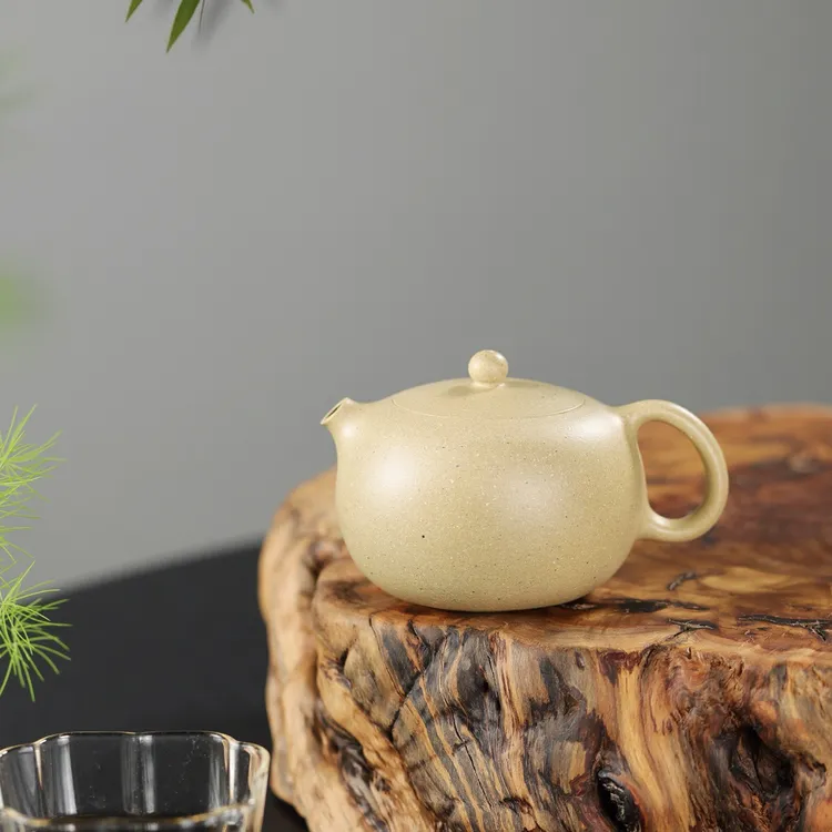 【西施】·卡盖·全手工原矿本山绿泥·140cc 见