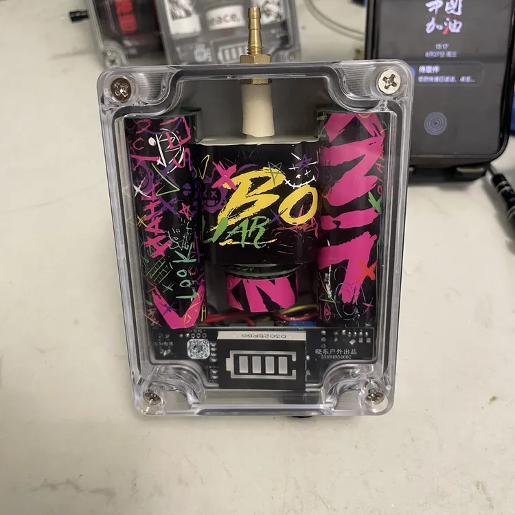 便携式无刷长续航大气量户外钓鱼停电自启增氧泵