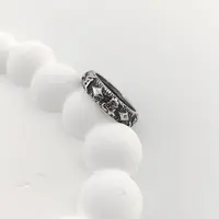 XUPING/旭平首饰 不锈钢戒指 【潘生福利】酷飒气质戒指 GD 15505N8