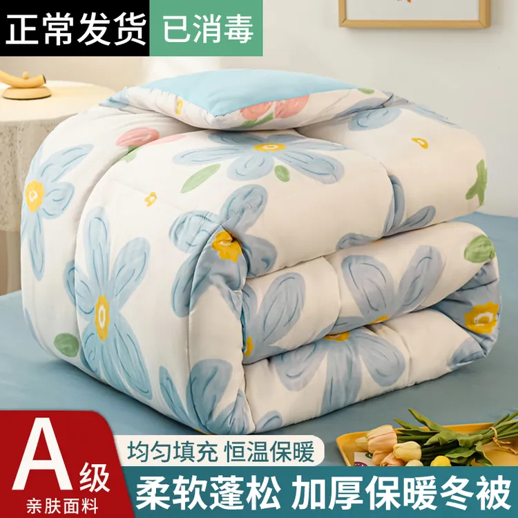 被子冬被冬天棉被学生宿舍单人加厚保暖被芯被褥春秋被太空被褥子