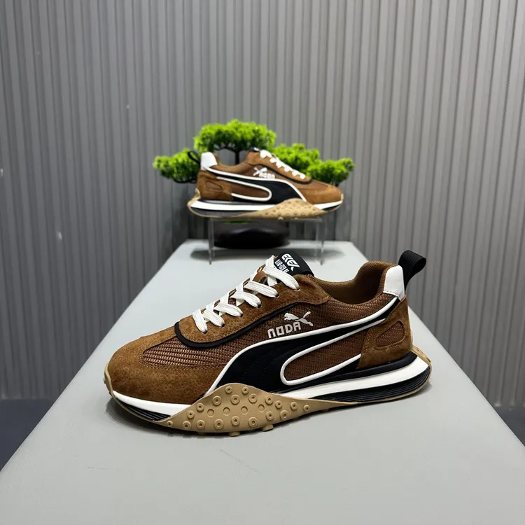 男鞋2025秋季新款时尚百搭厚底低帮老爹鞋防滑耐磨透气系带休闲鞋