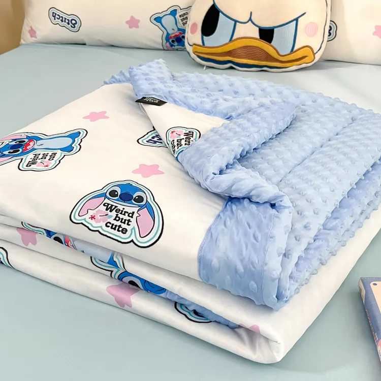 凉感冰丝夏凉被空调被夏季豆豆被子薄款儿童单人宿舍夏被芯可机洗
