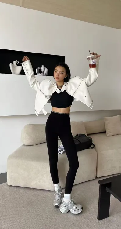 【加厚发热裤】百搭高腰厚款打底裤