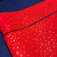 【纳米万年红星光金长卷】大风堂纳米半生熟毛笔书法作品对联纸