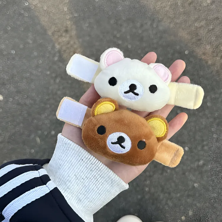 轻松熊可爱毛绒书包玩偶挂件小熊公仔包包装饰挂饰送闺蜜朋友礼物