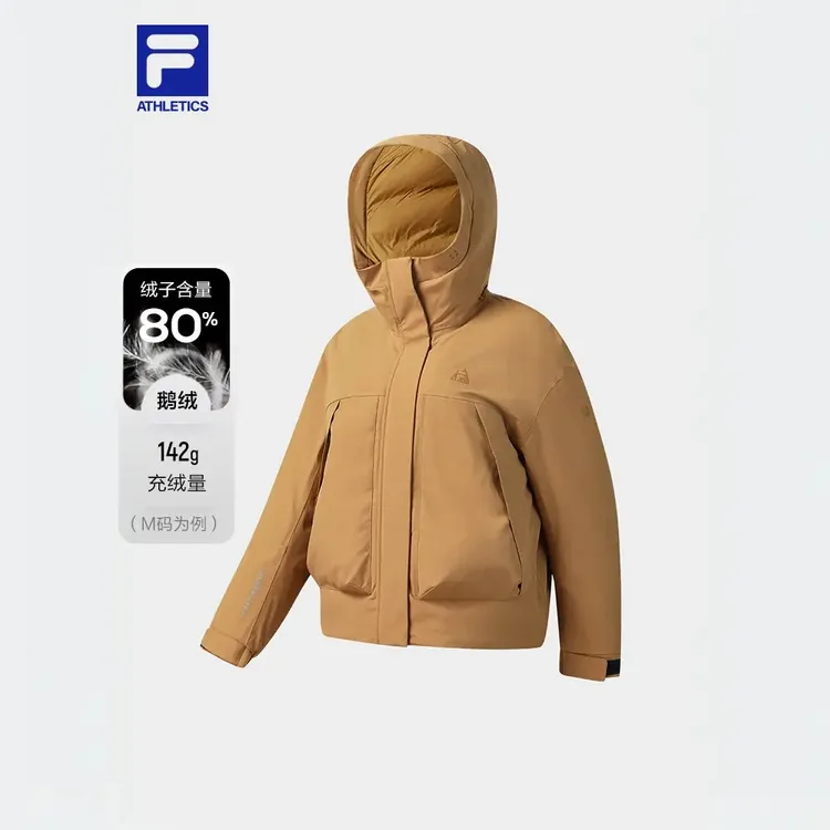 Fila/斐乐女子新款【保暖鹅绒】休闲舒适百搭羽绒服A11W547904F