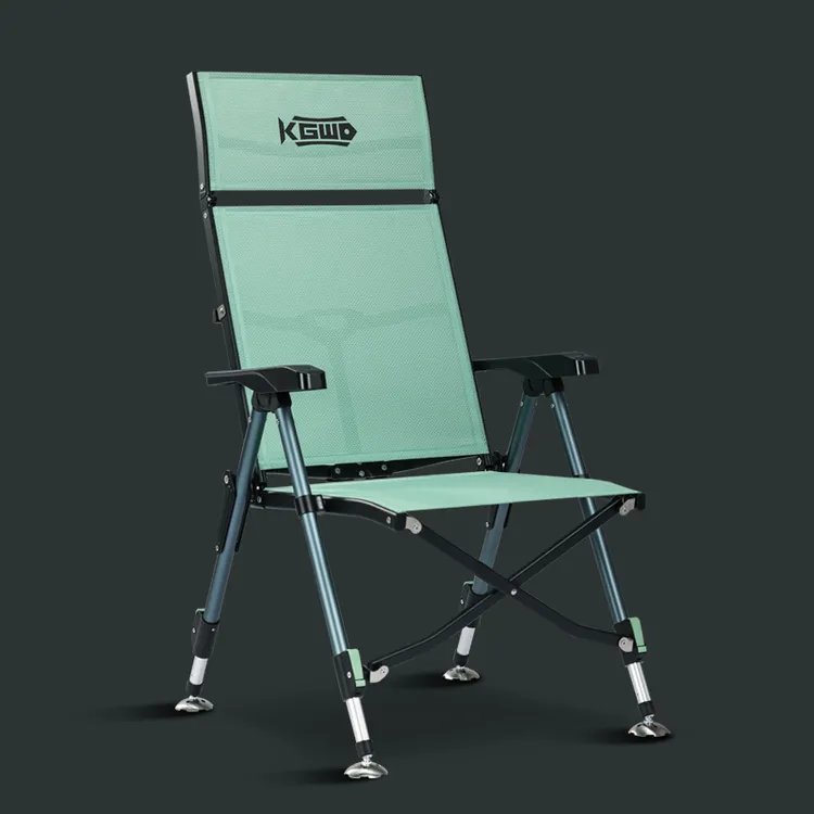 空钩悟道新款全地形钓鱼椅二代竖折叠便携大钓椅户外钓鱼专用座椅