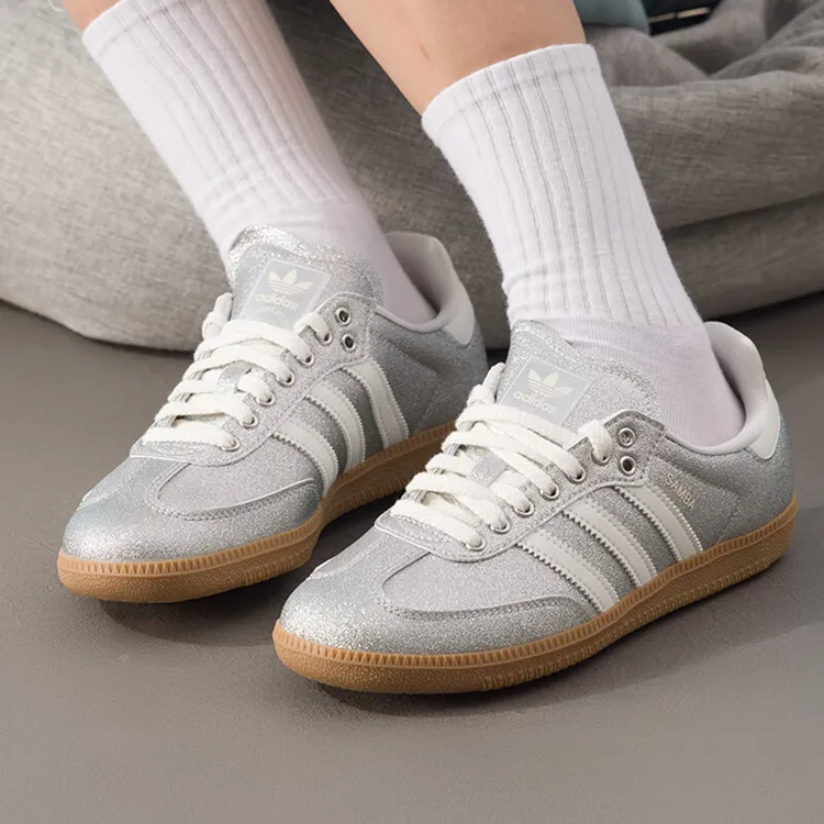 阿迪达斯Adidas女鞋Samba三叶草运动鞋百搭休闲德训鞋板鞋KI6264