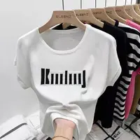 【T恤】高档新款上衣设计感时装女装服装7408[GYSS]Q