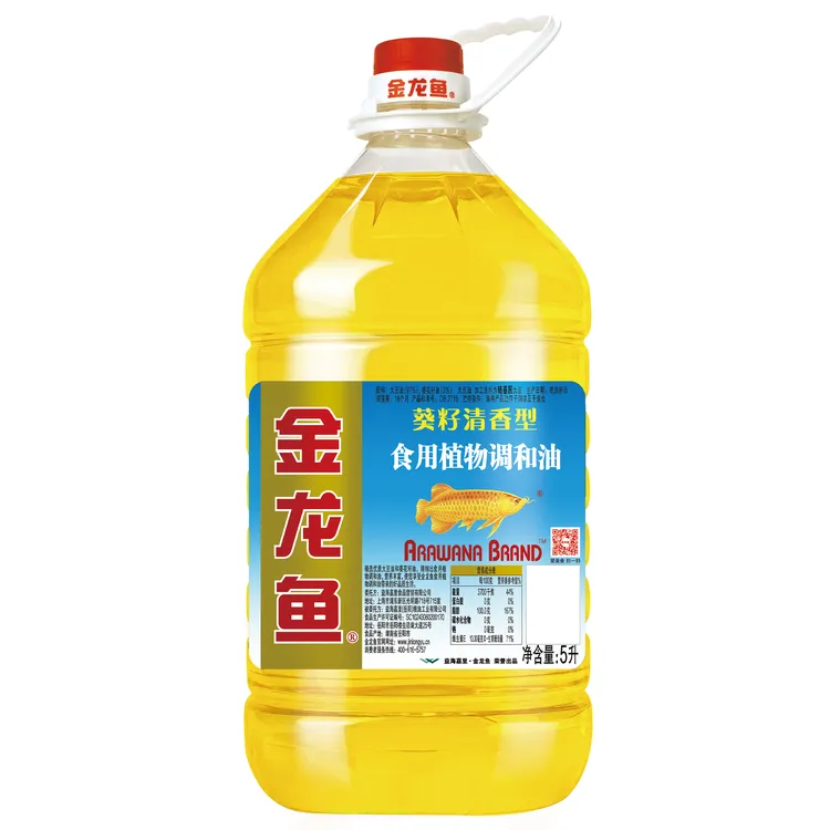 【金龙鱼】葵花籽清香型食用调和油5L×1桶