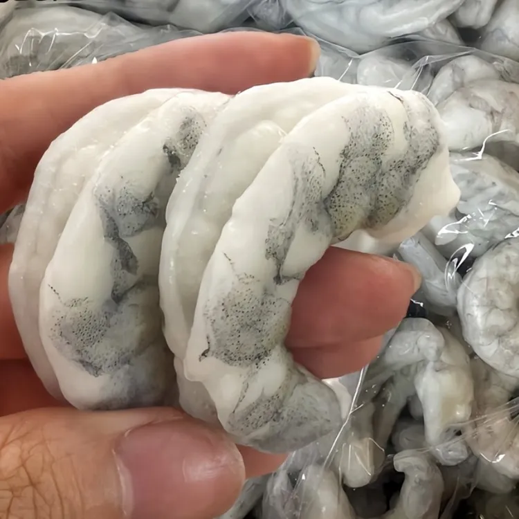 《长海县二姐》大连长海县野生开背海虾仁35头左右/1斤/袋