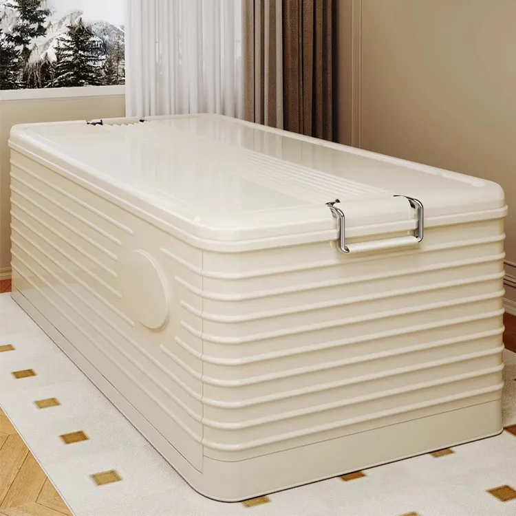 大容量收纳箱加厚折叠卧室衣柜衣服被子整理箱玩具透明防尘储物箱