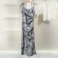 麦迪尚品【夕Y】50908135 夏季时尚性感修身吊带连衣裙品牌女装