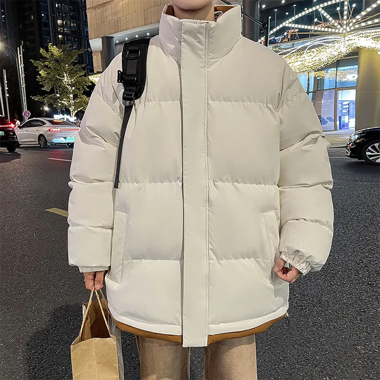 棉服新款慵懒时尚文艺原宿流行日系简约气质ins潮流男女加厚外套