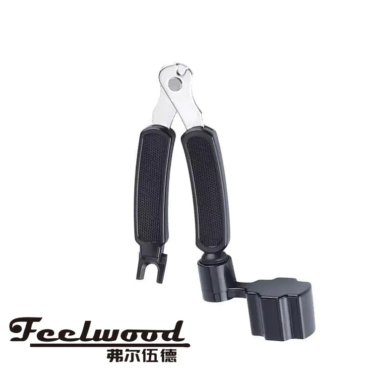 民谣吉他换弦必备三合一剪弦卷弦起钉起锥撬弦工具送两拨片