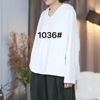 连帽拼接长袖染色常规休闲风T恤潮流百搭休闲时尚1036