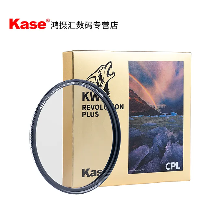 Kase卡色 金刚狼II 磁吸CPL偏振镜 适用佳能索尼尼康微单单反镜头
