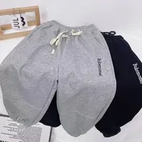 410142《现》优选韩儿童休闲舒适洋气日常冬季加绒休闲裤