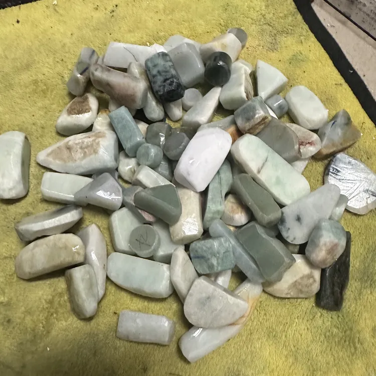 原石打磨通货可用于雕刻练习有瑕疵 二斤包