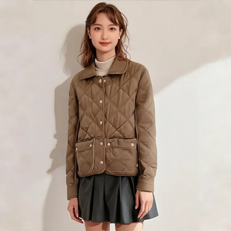 易菲宽松短款外套