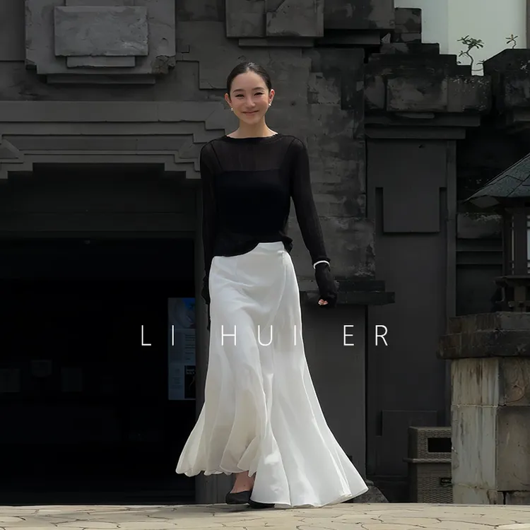 LiHuiEr李慧儿【莫桑比克】2025显瘦高级气质女两穿开衫外套YC-K01