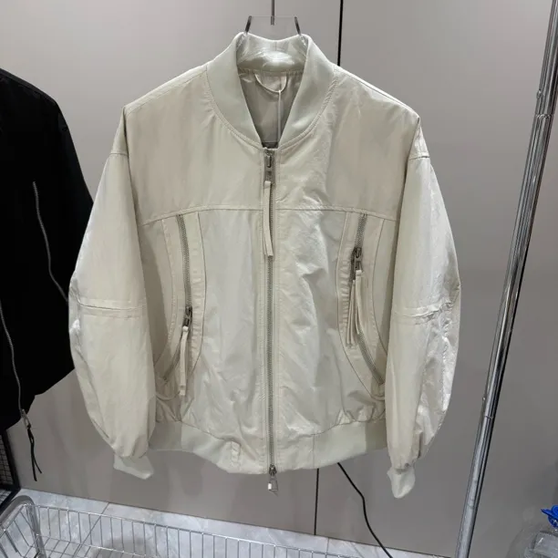 男士连帽美式复古机车风潮流休闲夹克外套