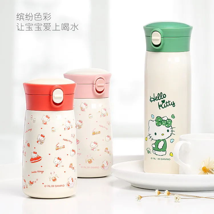 保温杯家用不锈钢女童便携随手杯学生防漏直饮办公水杯