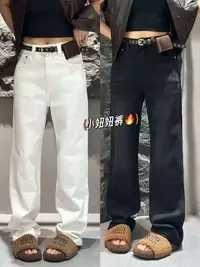 【王小小9123】高街风高腰通勤风牛仔裤长裤休闲百搭女无弹欧货原创