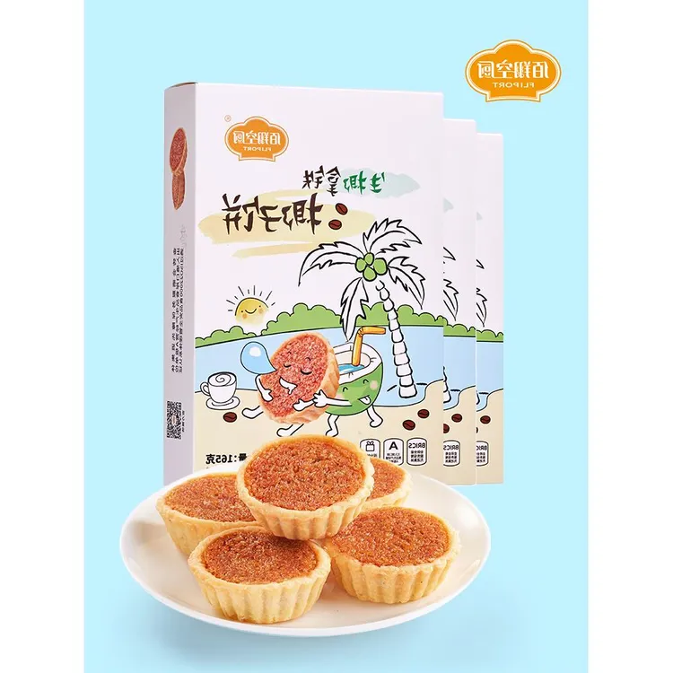 佰翔空厨生椰拿铁椰子饼干中式传统软糯糕点零食小吃休闲食品