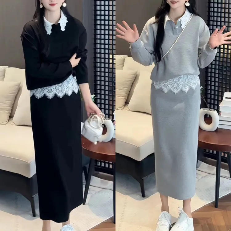 显瘦气质减龄百搭休闲套装